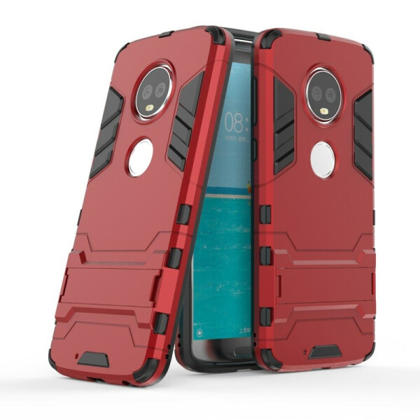 

Защитный чехол UniCase Hybrid для Motorola Moto G6 Plus (XT1926) - Red