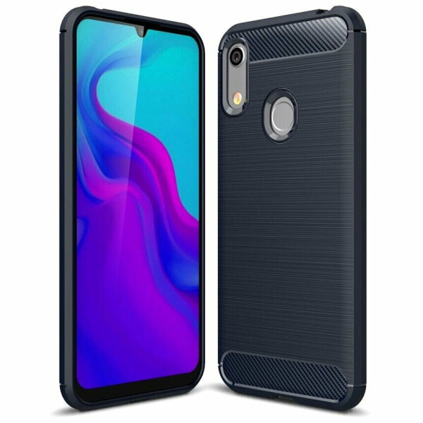 

Защитный чехол UniCase Carbon для Huawei Honor 8A / Honor 8A Prime / Y6s 2019 - Dark Blue