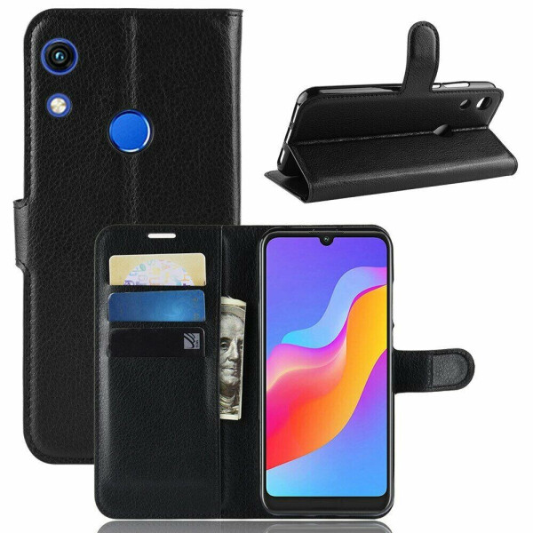 

Чехол-книжка Deexe Book Type для Huawei Honor 8A / Honor 8A Prime / Y6s 2019 - Black