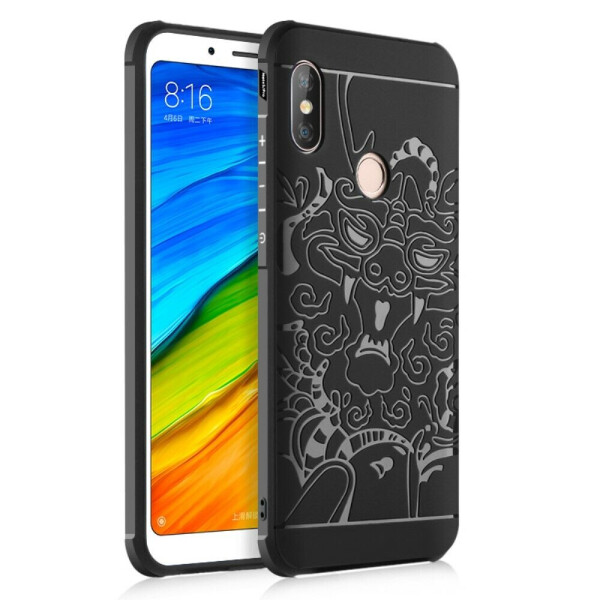 

Защитный чехол UniCase Dragon Style для Xiaomi Redmi Note 5 / Note 5 Pro - Black