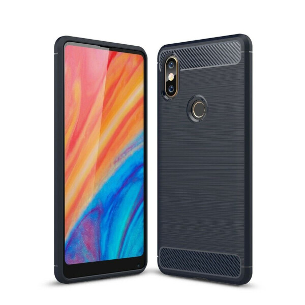 

Защитный чехол UniCase Carbon для Xiaomi Mi Mix 2s - Dark Blue