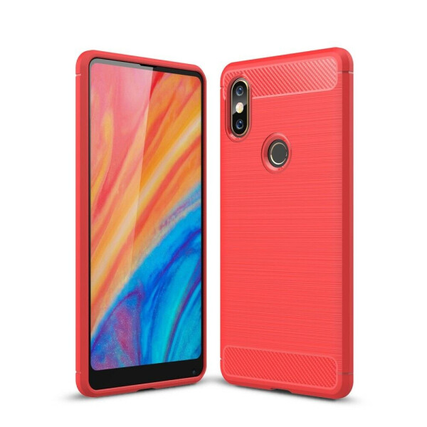 

Защитный чехол UniCase Carbon для Xiaomi Mi Mix 2s - Red
