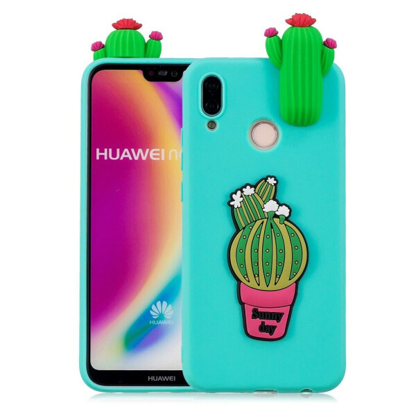 

Силиконовый чехол UniCase 3D Pattern для Huawei P20 Lite - Cactus Pattern