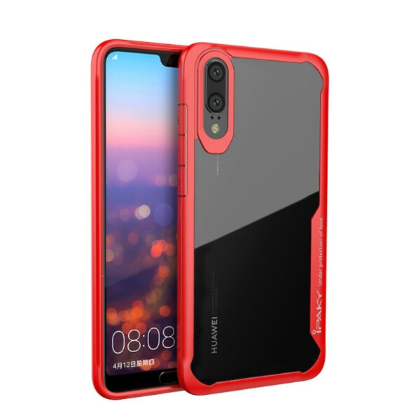 

Защитный чехол IPAKY Clear BackCover для Huawei P20 - Red