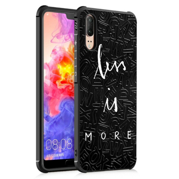 

Защитный чехол UniCase Black Style для Huawei P20 - Less is More