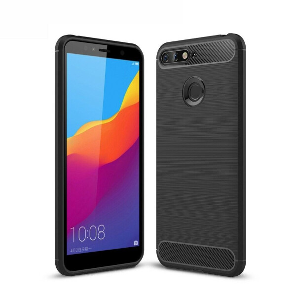 

Защитный чехол UniCase Carbon для Huawei Honor 7A - Black