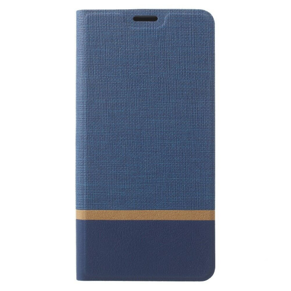 

Чехол-книжка Deexe Lines Texture для Sony XA2 Ultra - Dark Blue