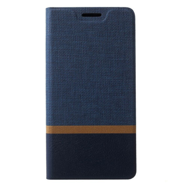 

Чехол-книжка Deexe Lines Texture для Sony Xperia XZ2 Compact - Dark Blue