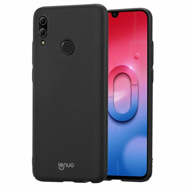 

Пластиковый чехол LENUO Silky Touch для Huawei Honor 10 Lite / P Smart (2019) - Black