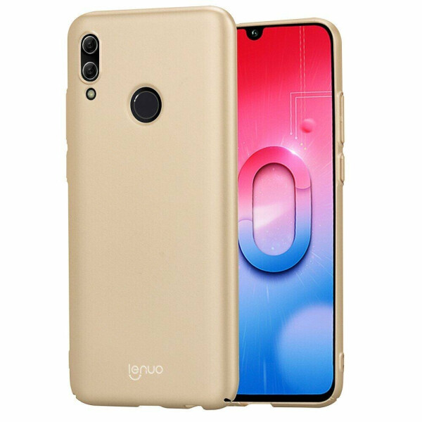 

Пластиковый чехол LENUO Silky Touch для Huawei Honor 10 Lite / P Smart (2019) - Gold
