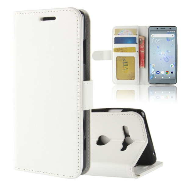 

Чехол-книжка Deexe Wallet Style для Sony Xperia XZ2 Compact - White