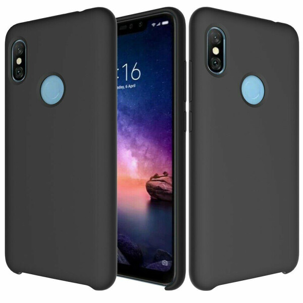 

Защитный чехол Deexe Silicone Case для Xiaomi Redmi Note 6 / Note 6 Pro - Black