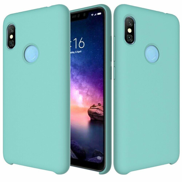

Защитный чехол Deexe Silicone Case для Xiaomi Redmi Note 6 / Note 6 Pro - Cyan