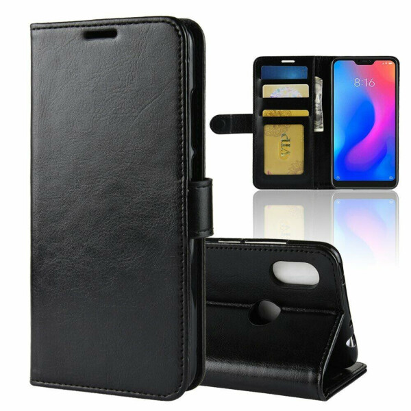 

Чехол-книжка Deexe Wallet Style для Xiaomi Redmi Note 6 / Note 6 Pro - Black