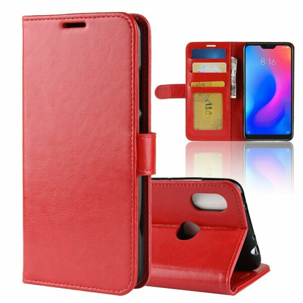 

Чехол-книжка Deexe Wallet Style для Xiaomi Redmi Note 6 / Note 6 Pro - Red