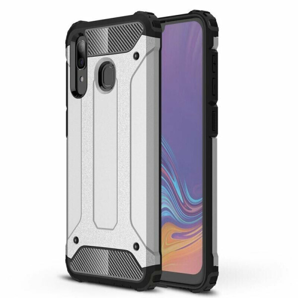 

Защитный чехол UniCase Rugged Guard для Samsung Galaxy A30 (A305) / A20 (A205) - Silver