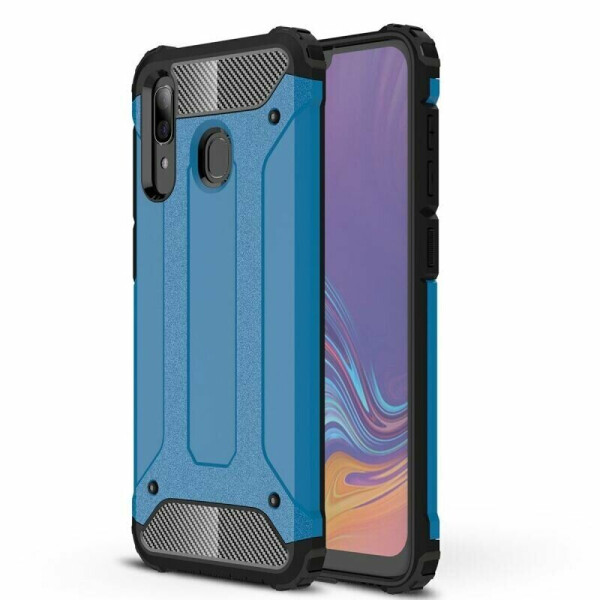 

Защитный чехол UniCase Rugged Guard для Samsung Galaxy A30 (A305) / A20 (A205) - Baby Blue
