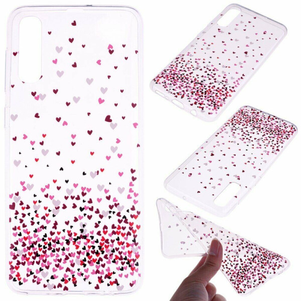 

Силиконовый (TPU) чехол Deexe Pretty Glossy для Samsung Galaxy A50 (A505) / A30s (A307) / A50s (A507) - Pretty Hearts