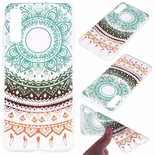 

Силиконовый (TPU) чехол Deexe Pretty Glossy для Samsung Galaxy A50 (A505) / A30s (A307) / A50s (A507) - Colorful Mandala