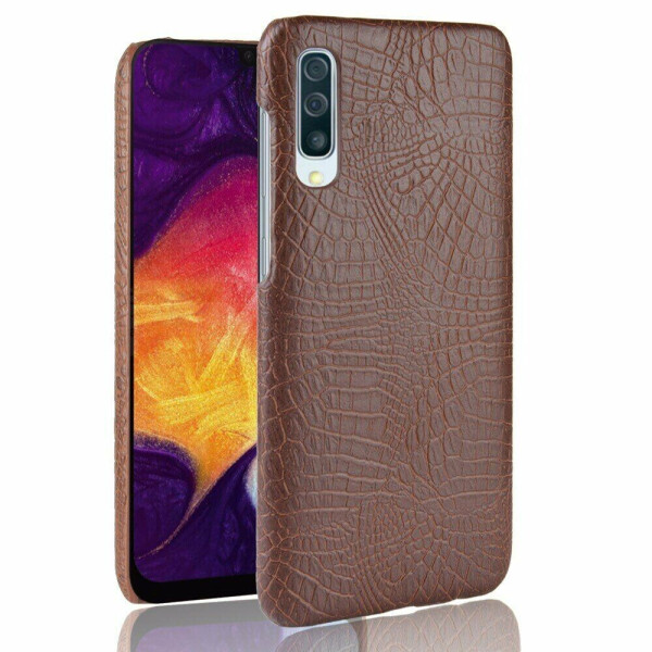 

Защитный чехол Deexe Croco Style для Samsung Galaxy A50 (A505) / A30s (A307) / A50s (A507) - Brown