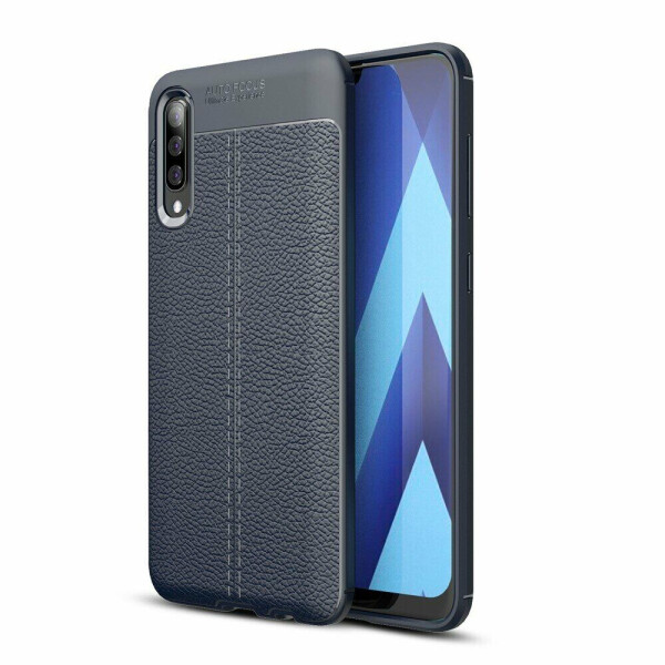 

Защитный чехол Deexe Leather Cover для Samsung Galaxy A50 (A505) / A30s (A307) / A50s (A507) - Dark Blue