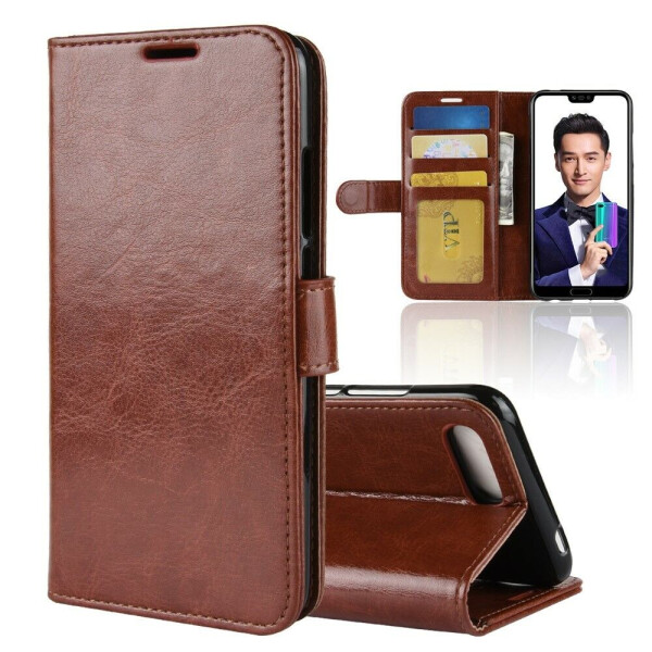 

Чехол-книжка Deexe Wallet Style для Huawei Honor 10 - Brown
