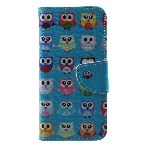 

Чехол-книжка Deexe Color Wallet для Samsung Galaxy A6 2018 (A600) - Owls Pattern
