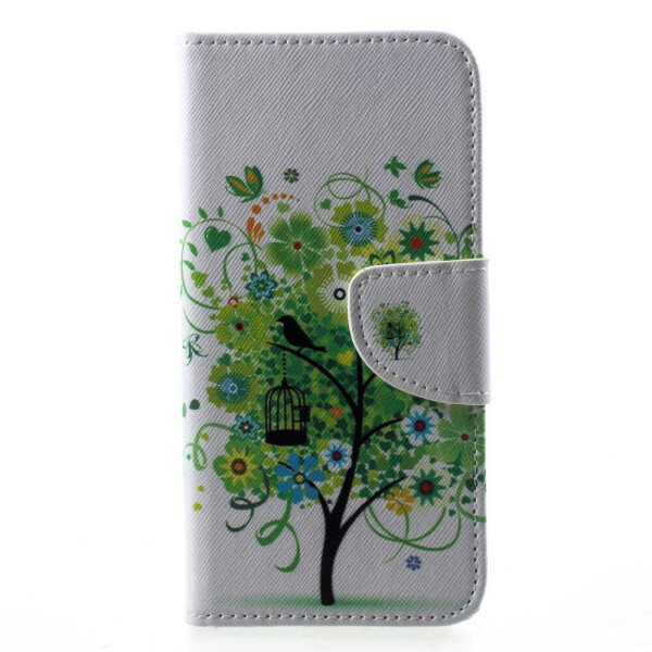 

Чехол-книжка Deexe Color Wallet для Samsung Galaxy A6 2018 (A600) - Summer Tree