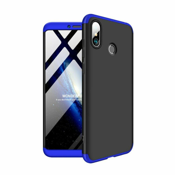

Защитный чехол GKK Double Dip Case для Xiaomi Mi Max 3 - Black / Blue
