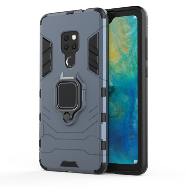 

Чехол ударопрочный Transformer Ring под магнитный держатель для Huawei Mate 20 (Серый / Metal slate) (680950)