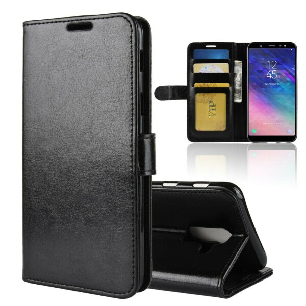

Чехол-книжка Deexe Wallet Style для Samsung Galaxy A6+ 2018 (A605) - Black