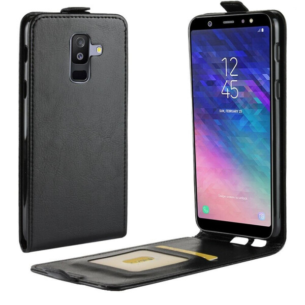 

Чехол Deexe Flip Case для Samsung Galaxy A6+ 2018 (A605) - Black
