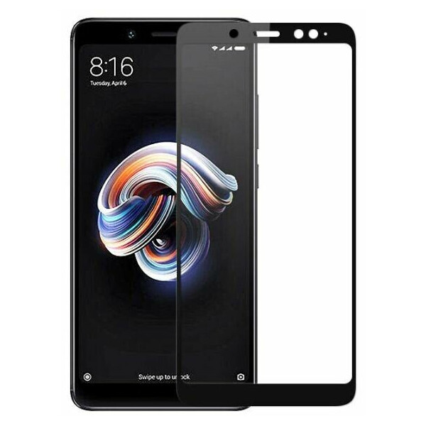 

Защитное стекло Deexe 5D Full Glue для Xiaomi Redmi Note 5 Pro / Note 5 - Black