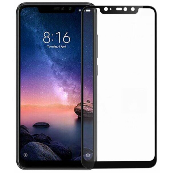 

Защитное стекло Deexe 5D Full Glue для Xiaomi Redmi Note 6 / Note 6 Pro - Black