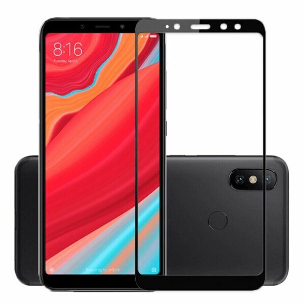 

Защитное стекло Deexe 5D Full Glue для Xiaomi Redmi S2 - Black