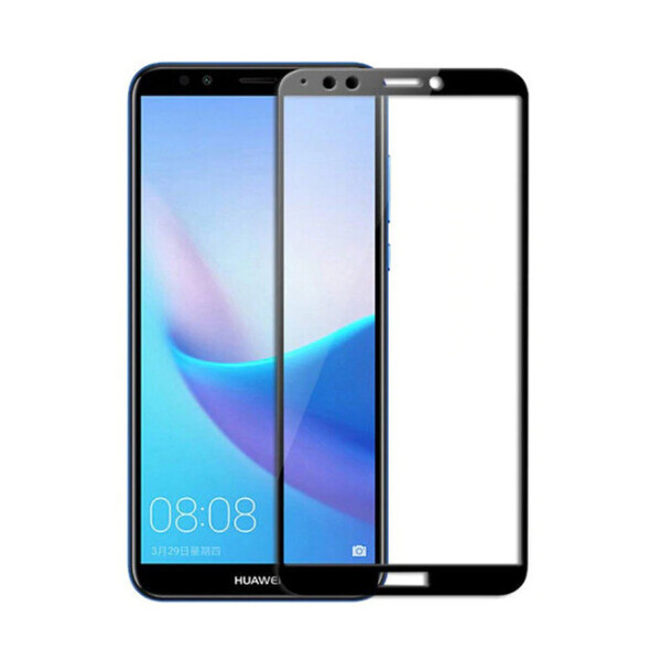 

Защитное стекло Deexe 5D Full Glue для Huawei Y6 Prime 2018 / Honor 7A Pro - Black