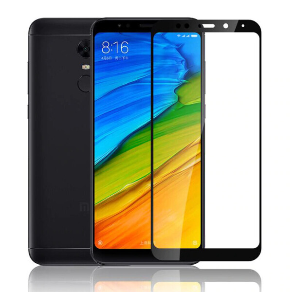

Защитное стекло Deexe 5D Full Glue для Xiaomi Redmi 5 - Black