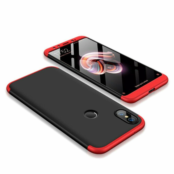 

Защитный чехол GKK Double Dip Case для Xiaomi Mi 6X / Mi A2 - Black / Red