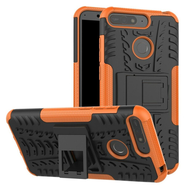 

Защитный чехол UniCase Hybrid X для Huawei Y6 2018 - Orange