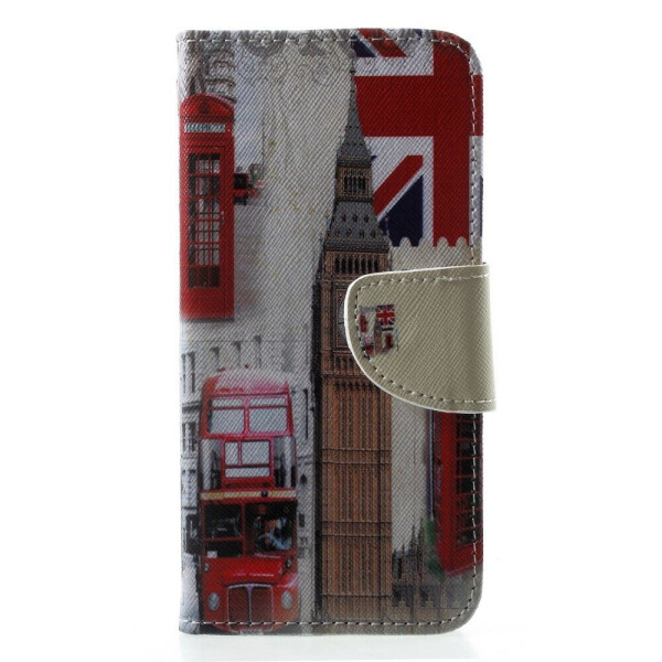

Чехол-книжка Deexe Color Wallet для Huawei Honor 10 - London