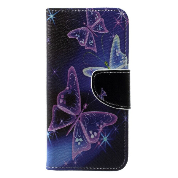 

Чехол-книжка Deexe Color Wallet для Huawei Honor 10 - Beautiful Butterfly