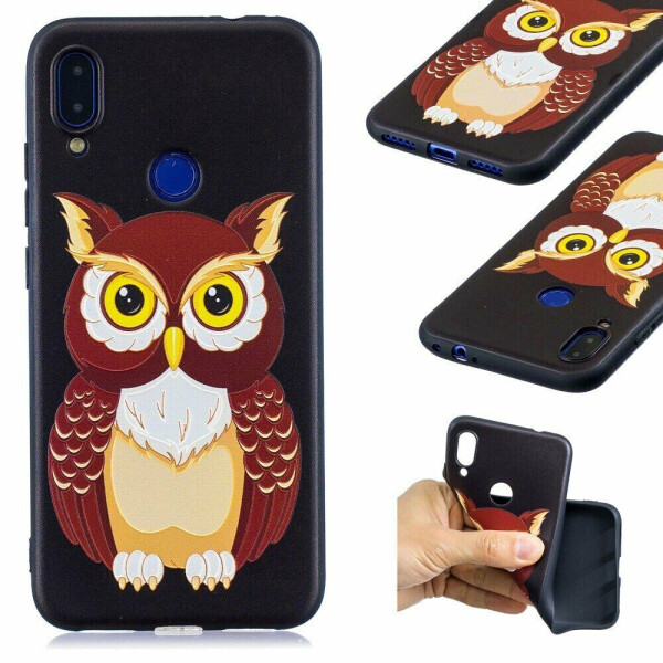 

Силиконовый (TPU) чехол UniCase Color Style для Xiaomi Redmi Note 7 / Note 7 Pro - Brown Owl