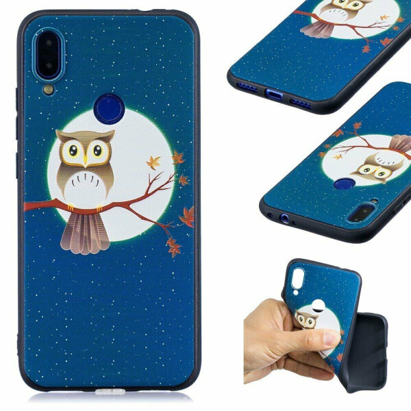 

Силиконовый (TPU) чехол UniCase Color Style для Xiaomi Redmi Note 7 / Note 7 Pro - Owl on the Branch