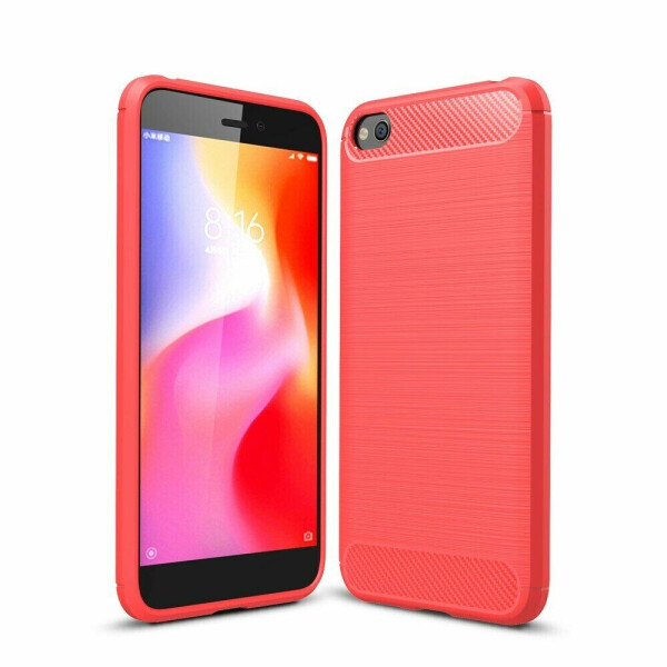 

Защитный чехол UniCase Carbon для Xiaomi Redmi Go - Red