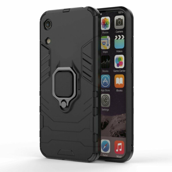 

Защитный чехол Deexe Hybrid Case для Huawei Y6 2019 - Black