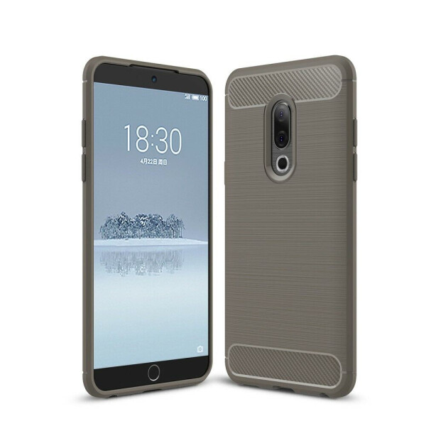 

Защитный чехол UniCase Carbon для Meizu 15 Plus - Grey