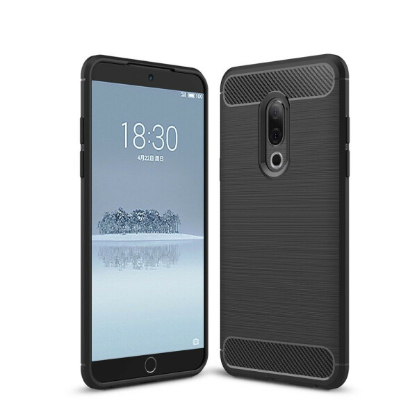 

Защитный чехол UniCase Carbon для Meizu 15 Plus - Black