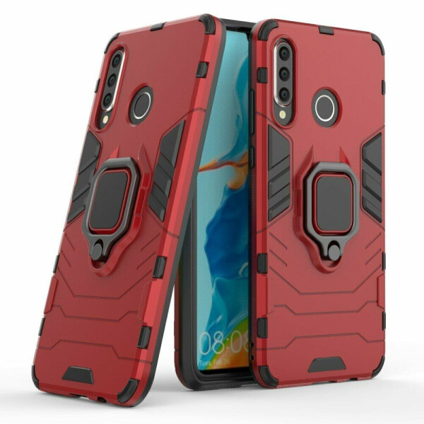 

Защитный чехол Deexe Hybrid Case для Huawei P30 Lite - Red