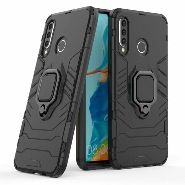 

Защитный чехол Deexe Hybrid Case для Huawei P30 Lite - Black