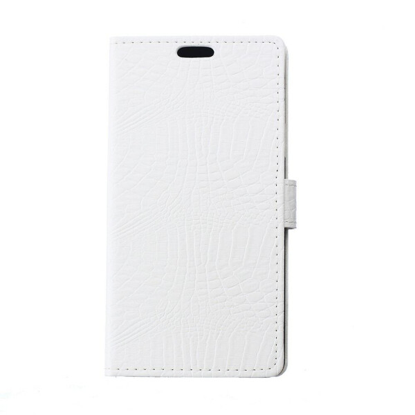 

Чехол-книжка Deexe Crocodile Wallet для Huawei Y6 2018 - White